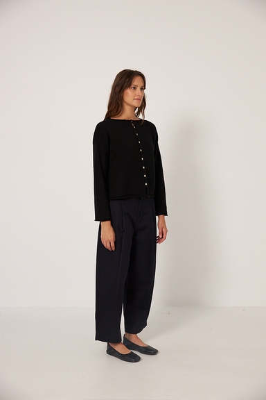 Doll's Cardigan - Black