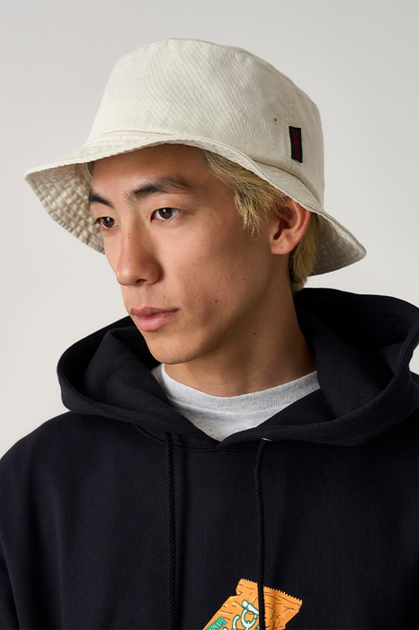 Twill Packable Bucket - Greige