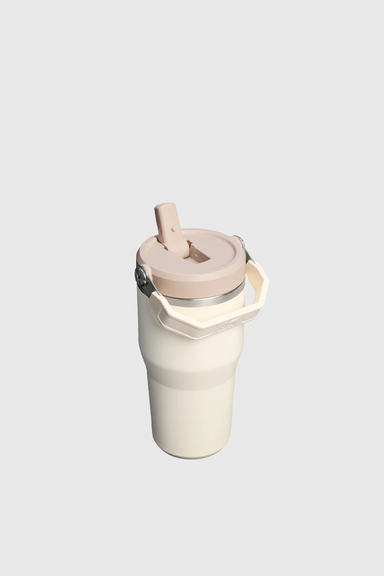 Iceflow Flip Straw Tumbler 591ml / 20oz - Cream