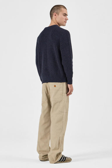 Fishermans Tweed Crew - Dark Navy