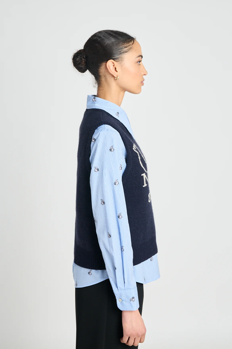 Deep Kick Vest - Navy