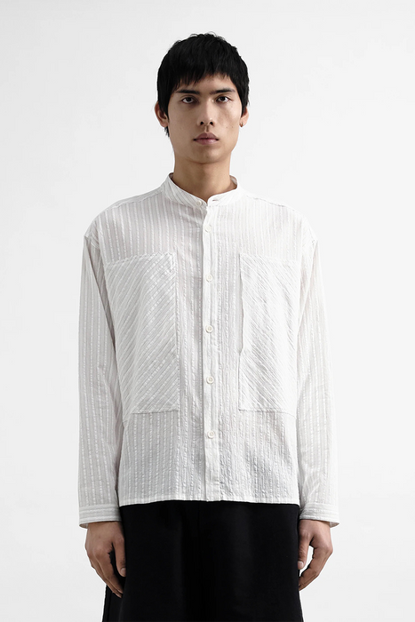 Hawkeye Shirt - Natural Stripe