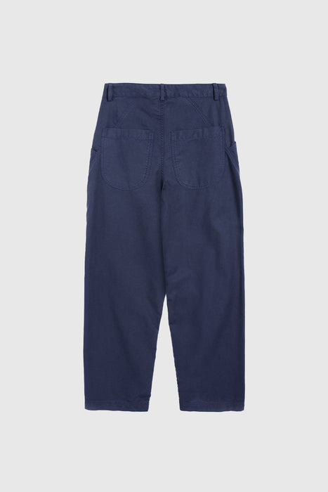 Twisted Seam Trouser - Navy