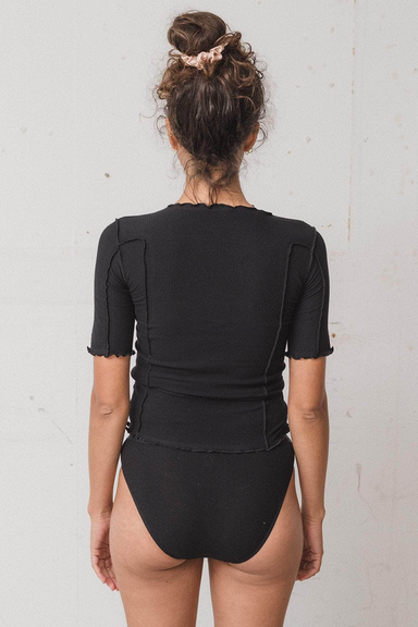 Omato 3/4 Tee - Black