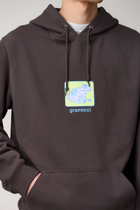 Toad Hooded Sweatshirt - Deep Brown