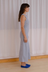 Larva Dress - Blue Check