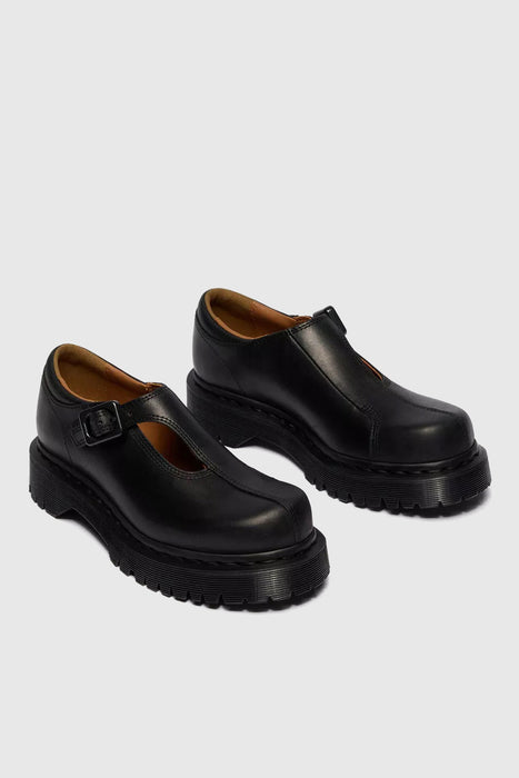 Rejena MJ Mary Jane Shoe - Black Old Harness