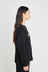 Takeaways Long-Sleeved Top - Black