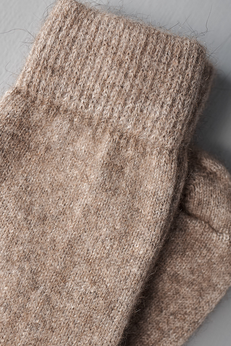 Possum Merino Socks - Natural