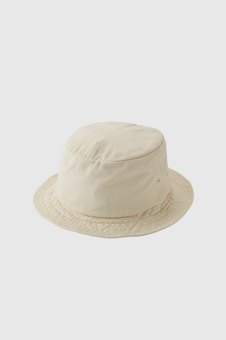 Twill Packable Bucket - Greige