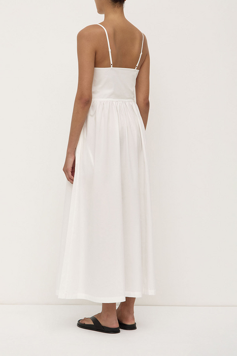 Posie Midi Dress - White
