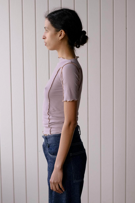 Omato 3/4 Tee - Verbe Purple / Aural