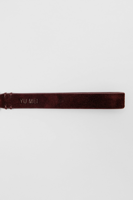 Key Fob - Fire Suede