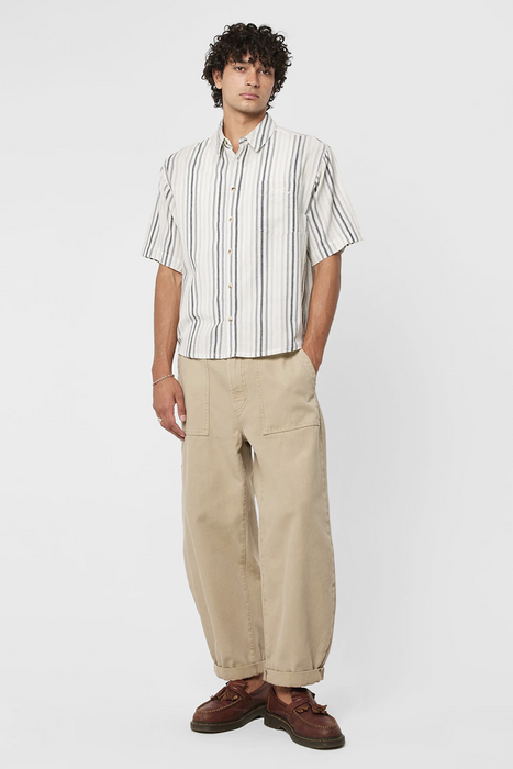 Tidal Waves Stripe Shirt - Titanium Stripe