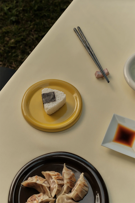 Snack Plate - Mustard