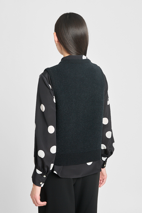 Jung at Heart Vest - Black