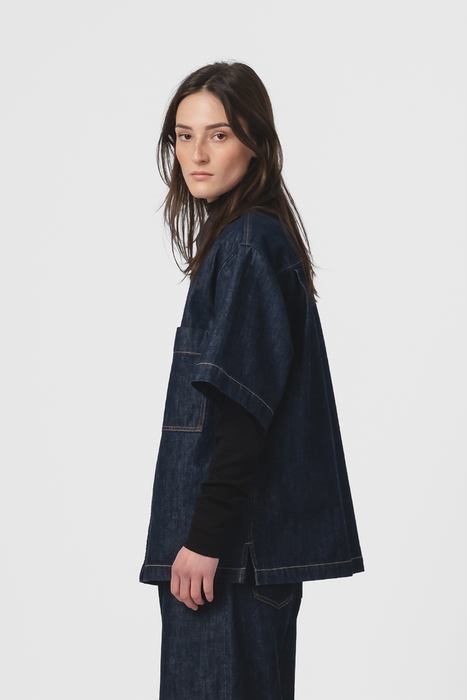 Okinawa Shirt - Century Denim Blue