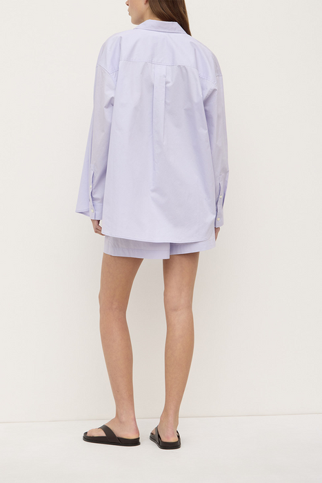 Marigold Poplin Long Sleeve Shirt - Lilac