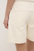 Mid Rise Vintage Denim Short - Ecru