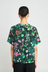 Interpretations Tee - Deep Green Floral