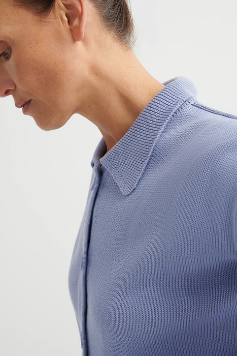 Utility Cardigan - Periwinkle