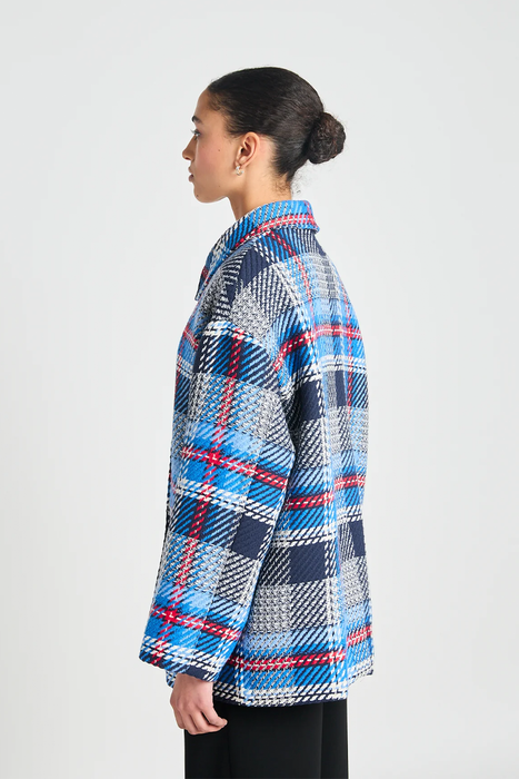 13th Floor Jacket - Navy Plaid