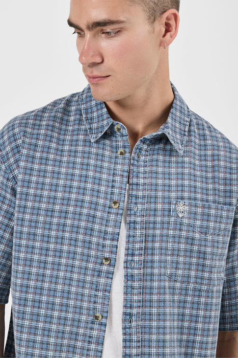 Mariner Check Shirt - Blue Collar