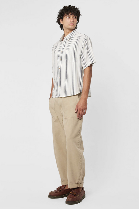 Tidal Waves Stripe Shirt - Titanium Stripe