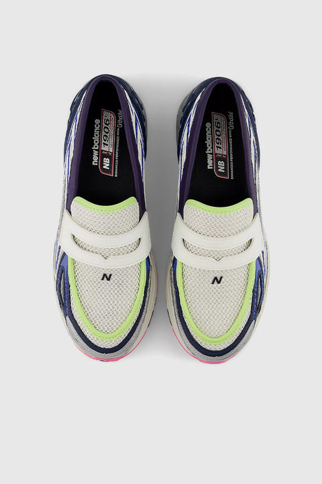 U190667K - Silver Metallic / NB Navy / Pink Heat