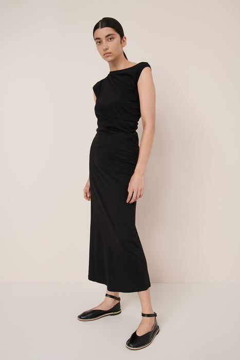 Asymmetric Dress - Black