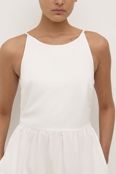 Posie Midi Dress - White