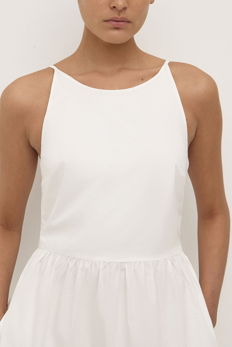 Posie Midi Dress - White