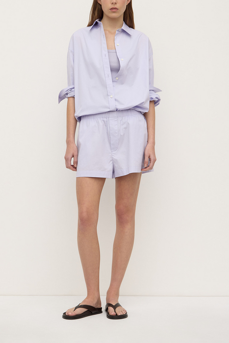Marigold Poplin Long Sleeve Shirt - Lilac