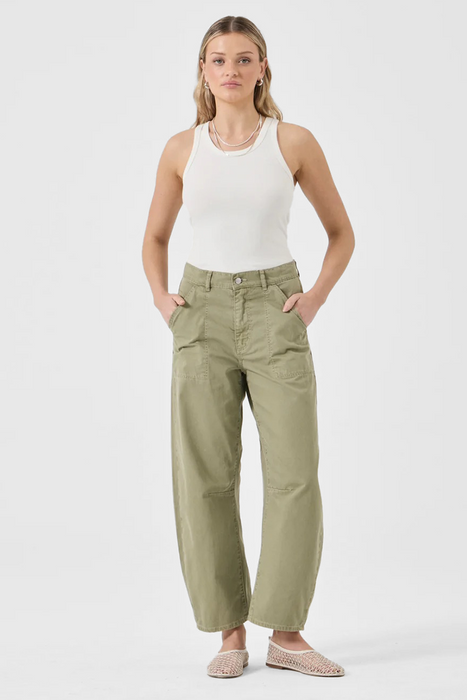 Gigi Barrel Drill - Summer Olive