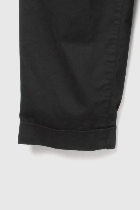 2 Pleats Twill - Black