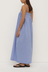 Erina Stripe Maxi Dress - Blue / White Stripe