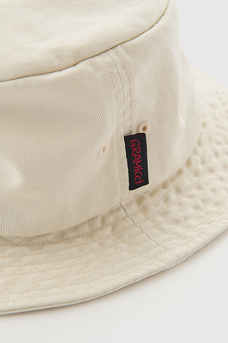 Twill Packable Bucket - Greige