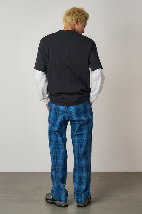 O.G. Denim Plaid Pant - Indigo Checkered Plaid