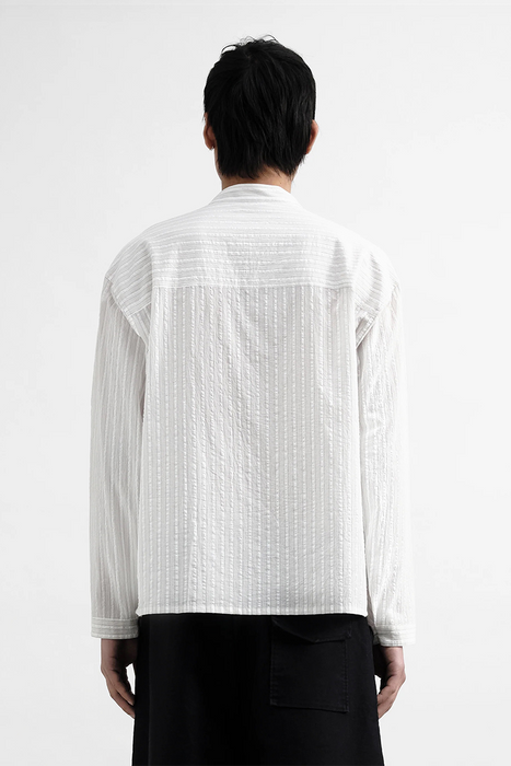 Hawkeye Shirt - Natural Stripe
