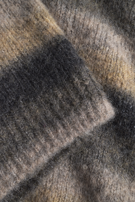 Jonas Gradient Alpaca Sweater - Utility Khaki