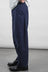 Twisted Seam Trouser - Navy
