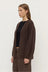 Ariel Knit Cardigan - Dark Choc