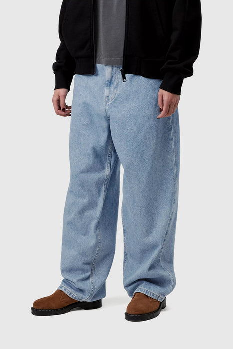 W Brandon Pant - Blue Stone Bleached