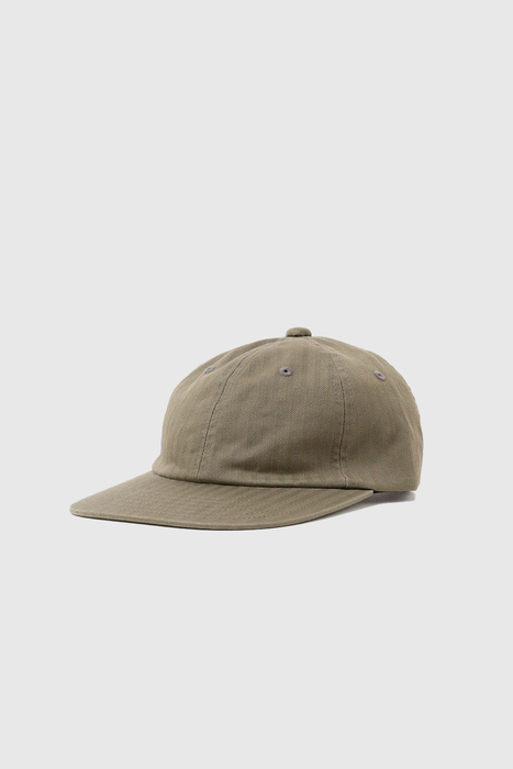 6 Panel Herringbone - Olive