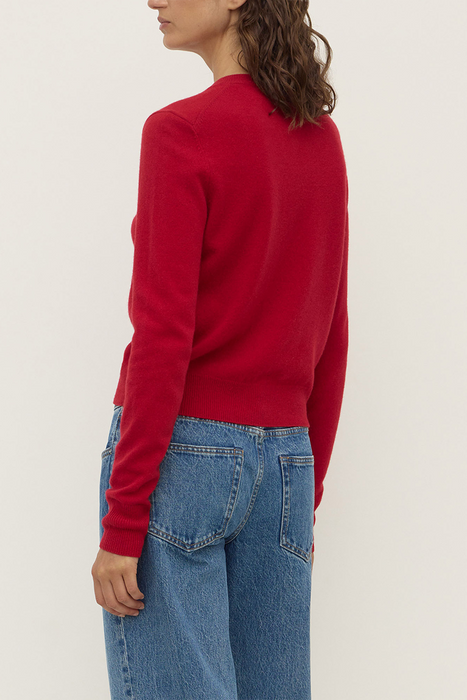 Benny Knit Cardigan - Mulberry