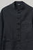 Cotton Linen Neat Jacket - Slate