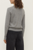 Benny Knit Cardigan - Grey Marle