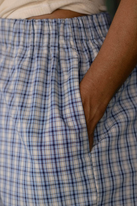 Claude Pants - Blue Check