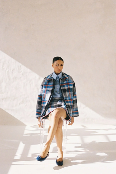13th Floor Jacket - Navy Plaid