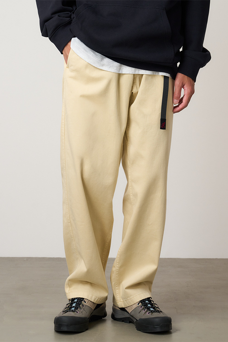 Gramicci Pant Straight Fit - Beige Pigment
